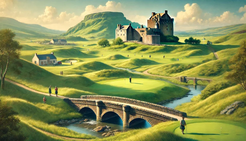  the birthplace of golf in Scotland